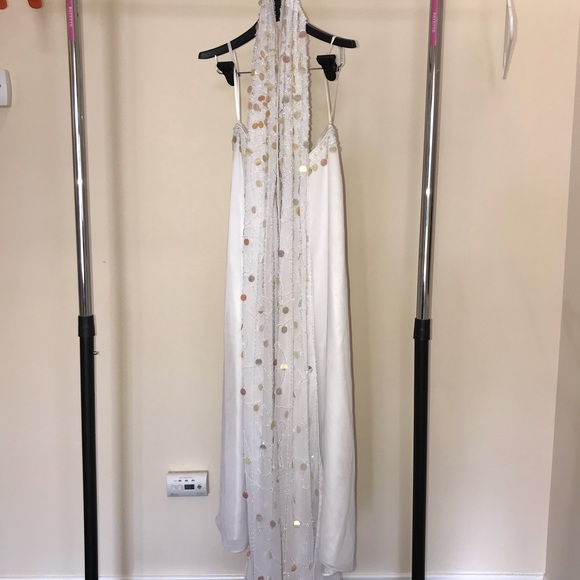 2 pc Sequin skirt and halter top - Picture 2 of 7